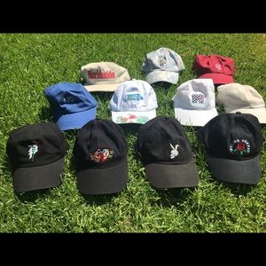 Assorted strap backs/dad hats